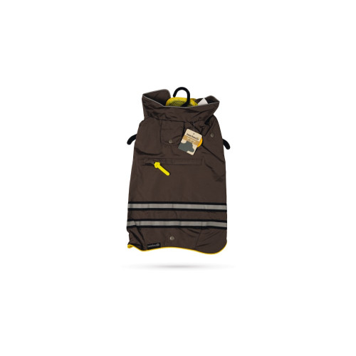 Beeztees Плащ SEJA Grey/Yellow 68