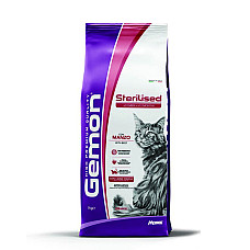 GEMON DRY CAT STERILISED Beef 7kg..