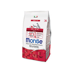 MONGE DRY DOG MINI ADULT 3kg..