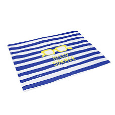 BZ охлаждающий коврик HELLO SUMMER Blue/White 65cm