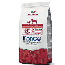 MONGE DRY DOG MINI STARTER 1,5kg..