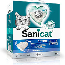 SANICAT ACTIVE WHITE 10L..