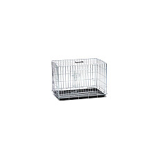 BZ Клетка для собак WIRECAGE 2DOORS Zinc