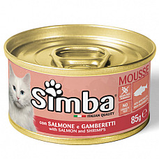 SIMBA CAT Pate with salmon and shri..