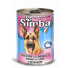 SIMBA DOG Chunks with lamb 1230gr...