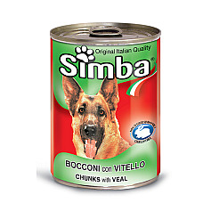 SIMBA DOG Chunks with veal 415gr...