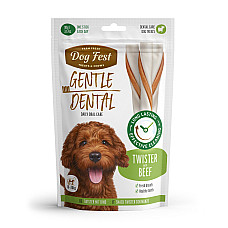 Dog Fest Rawhide tiwster with beef ..