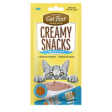 Cat Fest Creamy snacks with Tuna an..