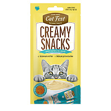 Cat Fest Creamy snacks with Turkey ..
