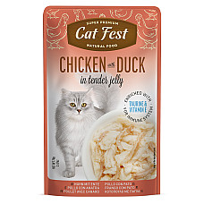 Pungă Cat Fest cu pui și rață..