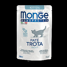 MONGE CAT POUCH MONOPROTEIN KITTEN ..