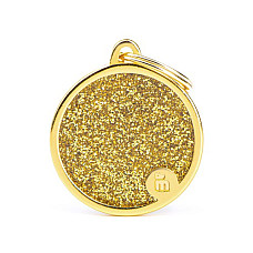 Медальон GRAND ROND GLITTER OR..