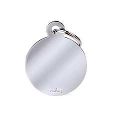 Medalion BIG ROUND CHROME PLATED BR..