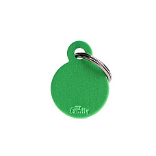 Medalion SMALL ROUND ALUMINUM GREEN..