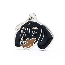 Медальон BLACK&TAN DACHSHUND..