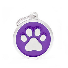 Medalion PURPLE BIG CIRCLE PAW..