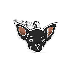 Медальон  BLACK CHIHUAHUA..