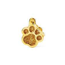 Медальон PAW GLITTER GOLD..