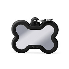 Медальон BLACK BONE CHROME PLATED B..