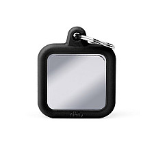 Медальон BLACK SQUARE CHROME PLATED..