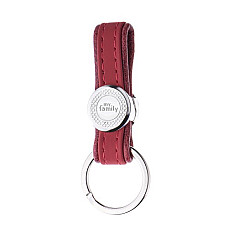 Breloc RED BILBAO KEYRING WHITE BRO..