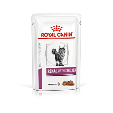ROYAL CANIN RENAL CHICKEN 85g x 12 ..