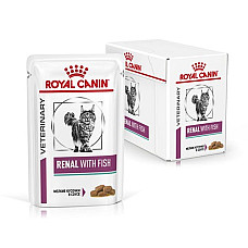 ROYAL CANIN RENAL FISH 85g x 12 buc..