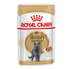 ROYAL CANIN BRITISH SHORTTHAIR 85gx..
