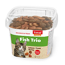 SANAL Cat Cat Fish Trio 75g..