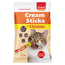 SANAL Cat Cream Sticks with Chicken..