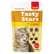 SANAL Cat Tasty Stars Liver 40g..