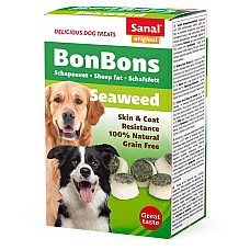 SANAL Dog Sheep Fat BonBons Seaweed..