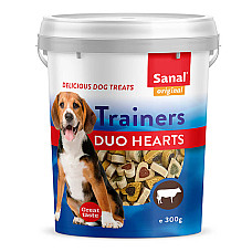 SANAL Dog Trainers Duo Hearts 300g..