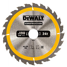 Disc circular DEWALT 190x30mm 24T D..