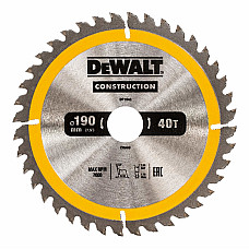 Disc de tăiere DEWALT 190x30mm 40T ..