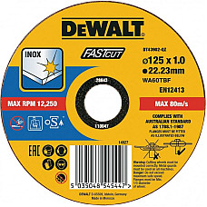 Disc de tăiere pentru metal 125x1.0..