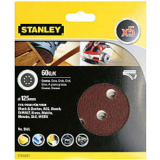 Disc autoadeziv de 125 mm P60 (5 bu..