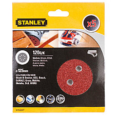 Disc de șlefuit STANLEY 125 MM P120..