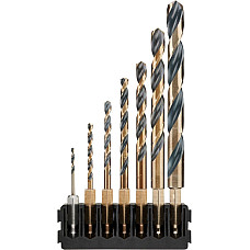 Set de burghie metalice 2-10mm hexa..