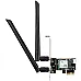 PCIe Wi-Fi 6 Dual Band LAN/Bluetooth 5.0 Adapter D-LINK "DWA-X582/RU/A1A", 3000Mbps, MU-MIMO