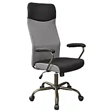 Fotoliu Birou F-6310 Grey Black..
