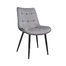 Стул Hans~Catifea Grey HLR20+Black ..