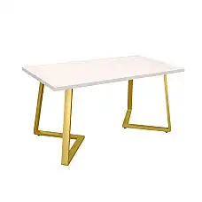 Masă FRIDA Mătase+Golden Legs 150×8..