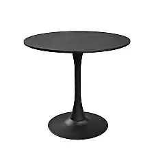 Masă HOLLY DT-1856 Ø80 Black..