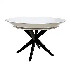 Masa Nova Furnir White Black+Black ..