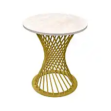 Măsuță Cafea FELICIA Mătase+Golden ..
