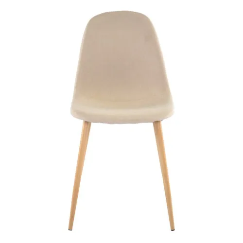 Стул C-710 Denim Beige+Transprint Legs