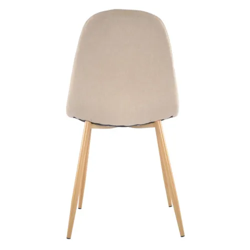 Стул C-710 Denim Beige+Transprint Legs