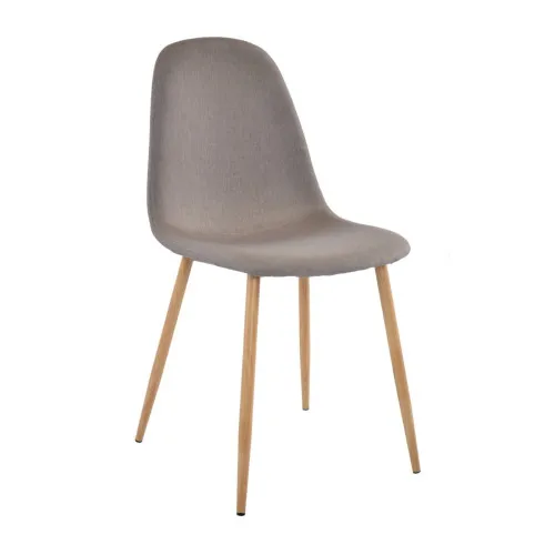 Стул C-710 Denim Cappucino+Transprint Legs
