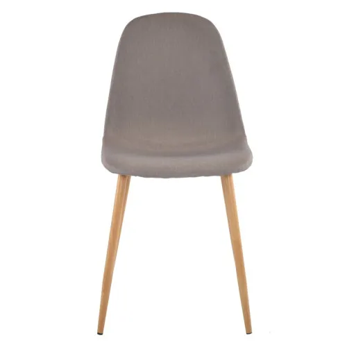 Стул C-710 Denim Cappucino+Transprint Legs